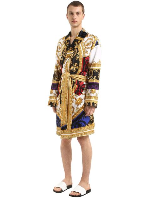 men's versace robes|men's luxury robes Versace.